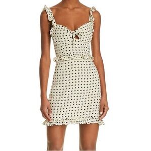 For Love & Lemons Sweeheart Mini Dress